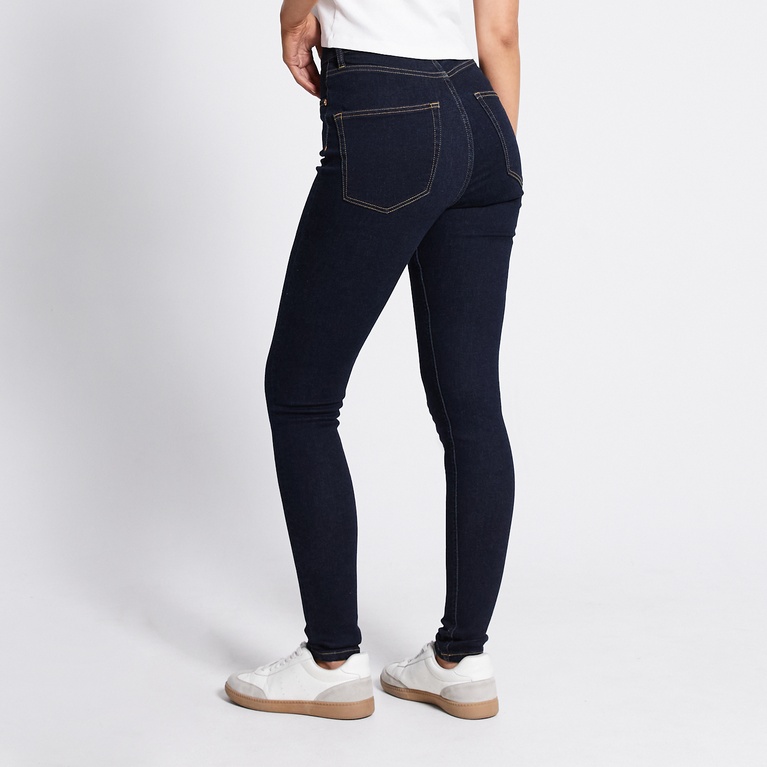 High waist skinny jeans "Snake"
